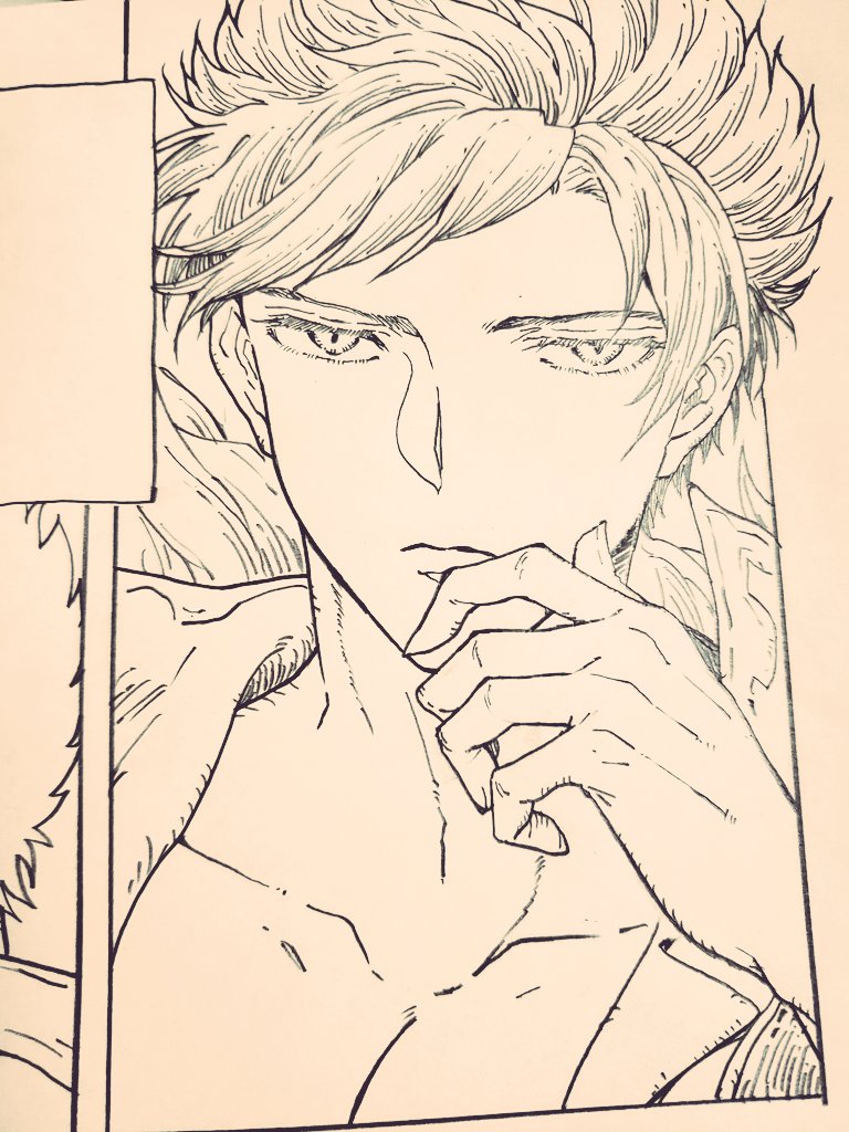 べりアル描くの下手か?って感じなんだけど、多分自分の中でイメージ固まってないせいなんだろうな…
本編でも敢えて色んな面を見せてるからか、非情だったり案外情に厚かったりな二次でのキャラぶれ激しいけど、でもどれもしっくりくる辺り不思議なキャラだしそういう所が魅力の1つなんだろう…