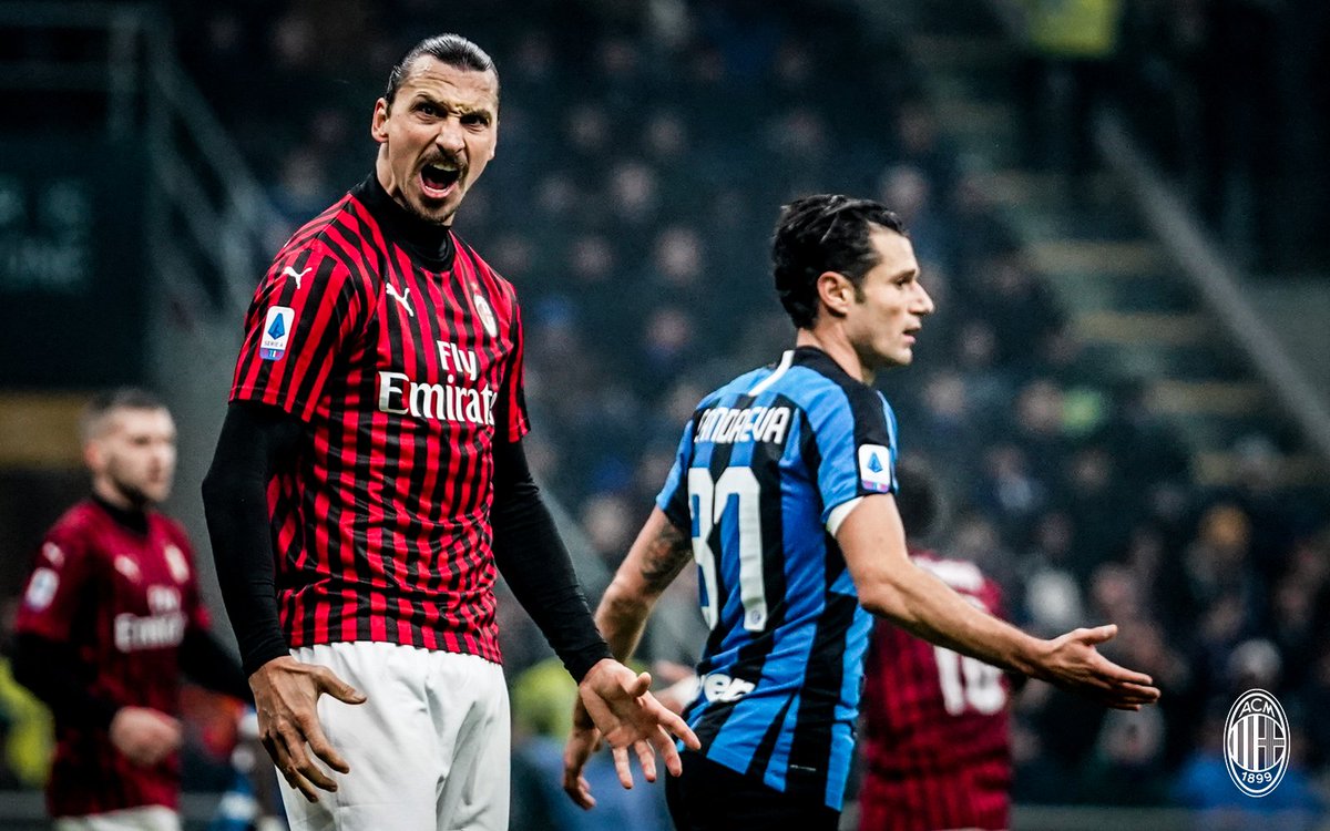 en million Lederen transportabel AC Milan on Twitter: "“Lions don't compare themselves to humans” -  @Ibra_official 🔴⚫️ #InterMilan #SempreMilan https://t.co/ax41pvQR3E" /  Twitter