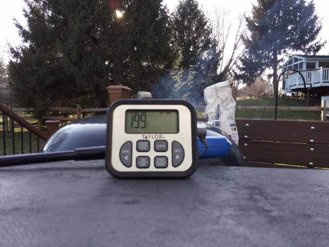bigjohnsESP8266's tweet image. Grill temperature at 15:45:26