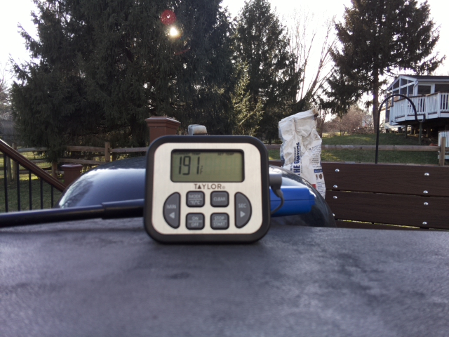 bigjohnsESP8266's tweet image. Grill temperature at 15:55:39
