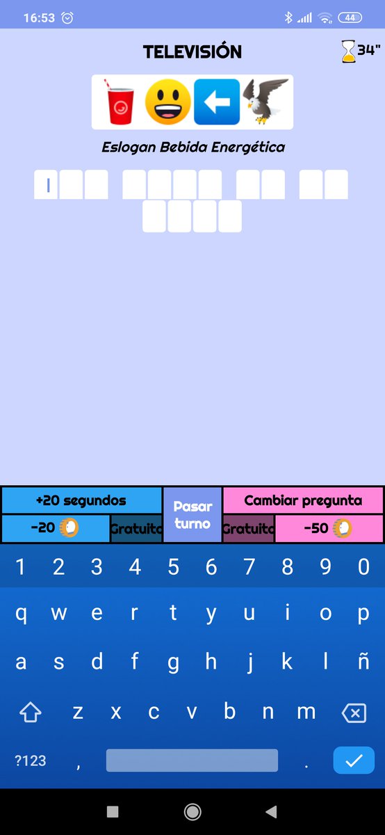 n2dev_code's tweet image. ¿Alguien la sabe? ⏳Tic-tac Hmmm🤔

#Apps #developers #development #N2dev #iOS #Android #AdivinaConEmoticonos #GuessWithEmoticons #emoji #boardgame #boardgames #juegosdemesa #tabletopgaming