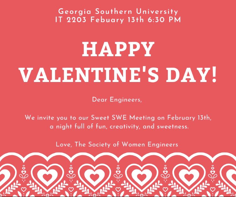 Georgia Southern SWE tweet media