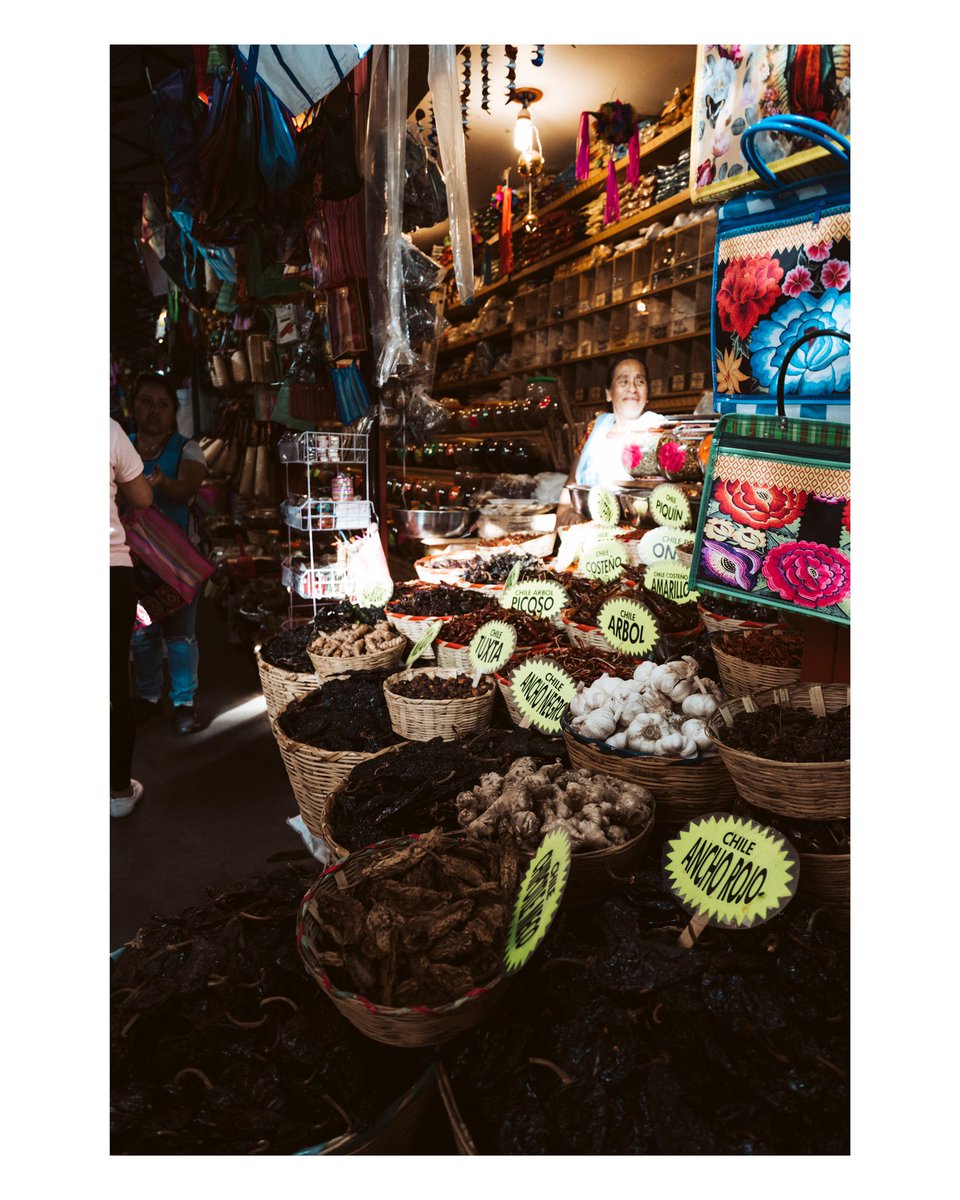 The markets of Oaxaca, where you can find literally everything.