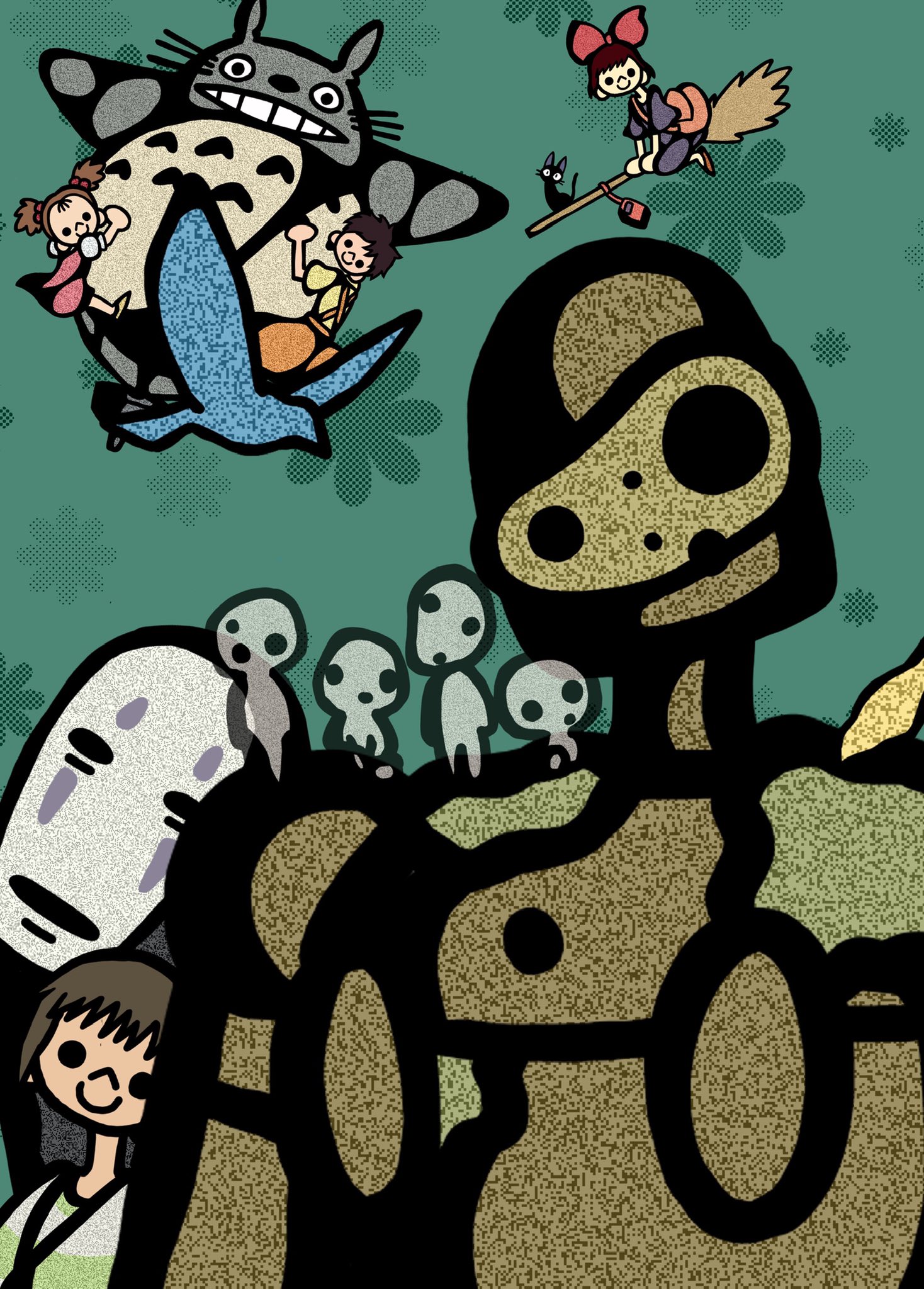 تويتر 赤崎かんき على تويتر おはようございます こだまを描きました リクエスト募集中です こだま もののけ姫 イラスト好きさんと繋がりたい 赤崎かんきのリクエスト T Co L19sbzgi0k