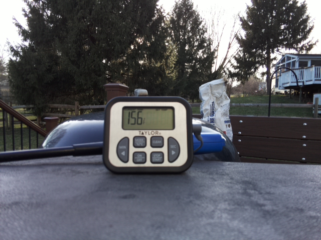bigjohnsESP8266's tweet image. Grill temperature at 16:16:24