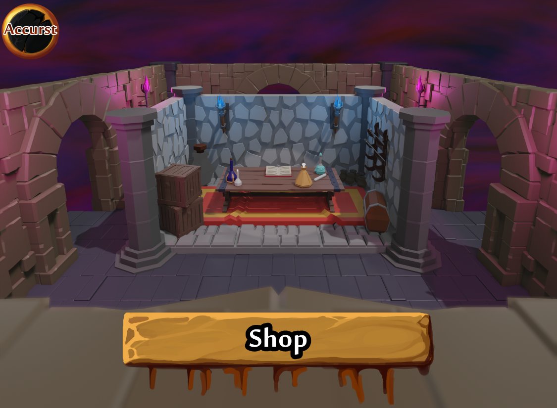 AccurstOne's tweet photo. Who opens up a shop in a dungeon? An enterprising #accurst critter will sell you items that will aid you on your adventure.
#gamedev #boardgames #cardgame #tabletopgaming #18cards https://t.co/TvJe7FLAJY