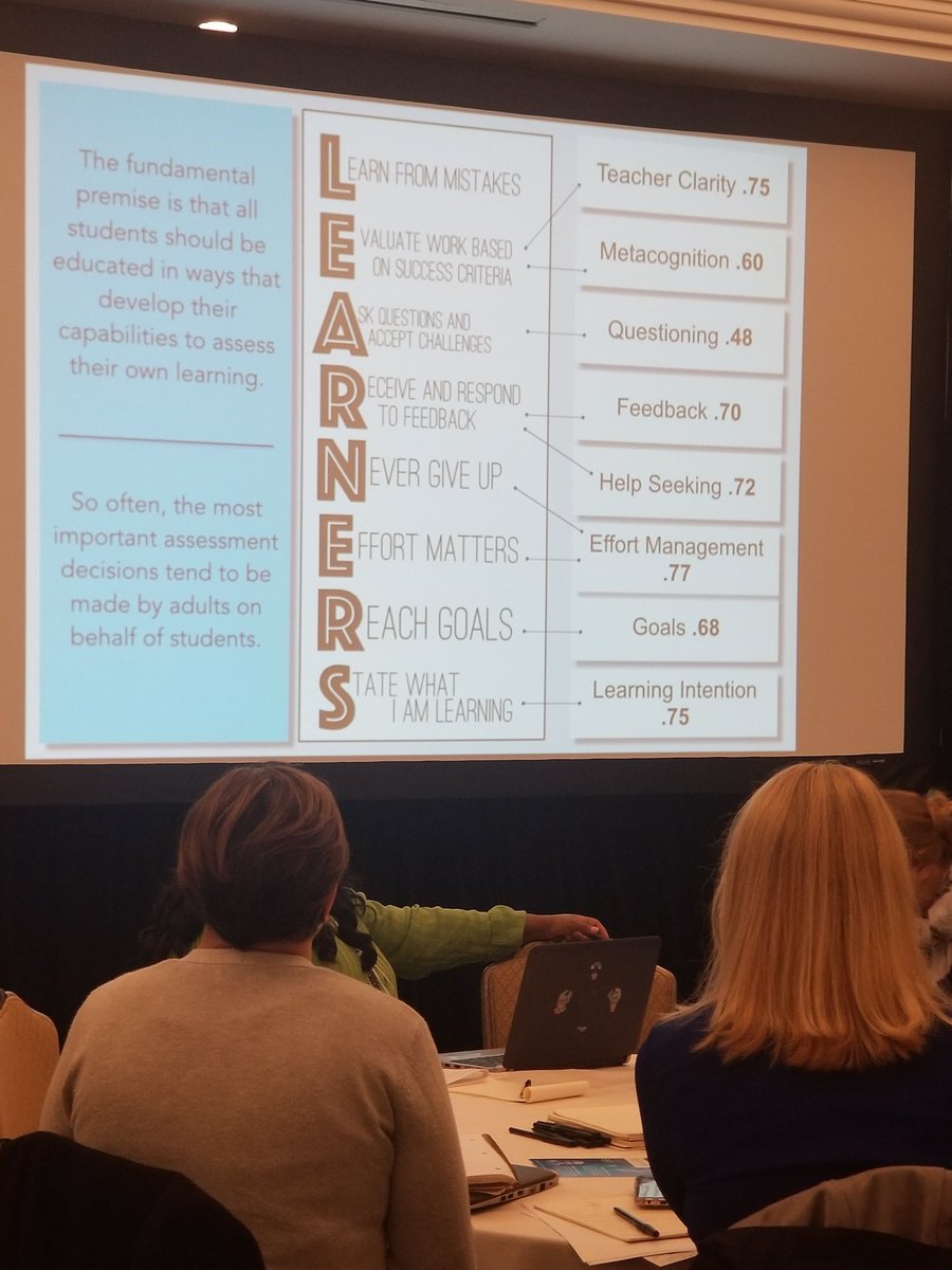 JReinhardtNC's tweet image. Steve Ventura @CorwinPress reminds us to not ask students what they are doing but ask them what they are learning. #learningintention=. 75