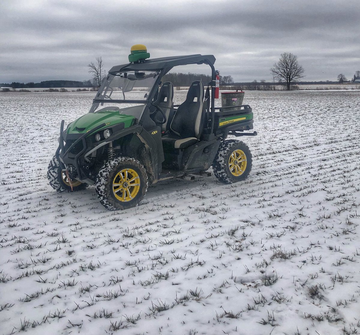 Now booking frost seeding acres. GPS applied. Book now and for a limited time for every 100 acres booked, receive 10 FREE applied acres 

$4 per acre 

Call/text 
519-860-5208
519-719-4369
