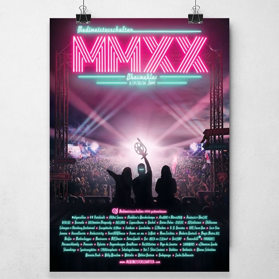 Das Poster für 2020 ist da!

ihr könnt es euch ab Ende nächster Woche in unserem #NURLiebe-Shop auf medimeisterschaften.com bestellen oder herunterladen.
#NURLiebe #MMXX