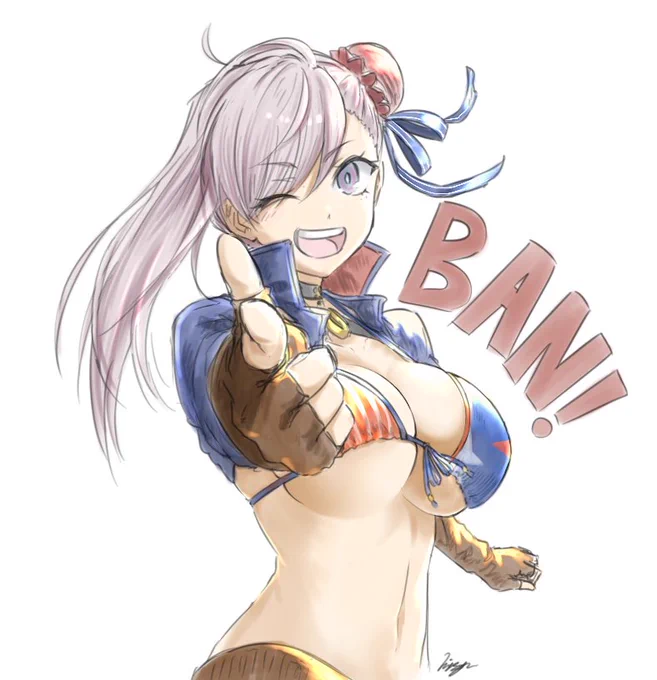 落書き 武蔵ちゃん 