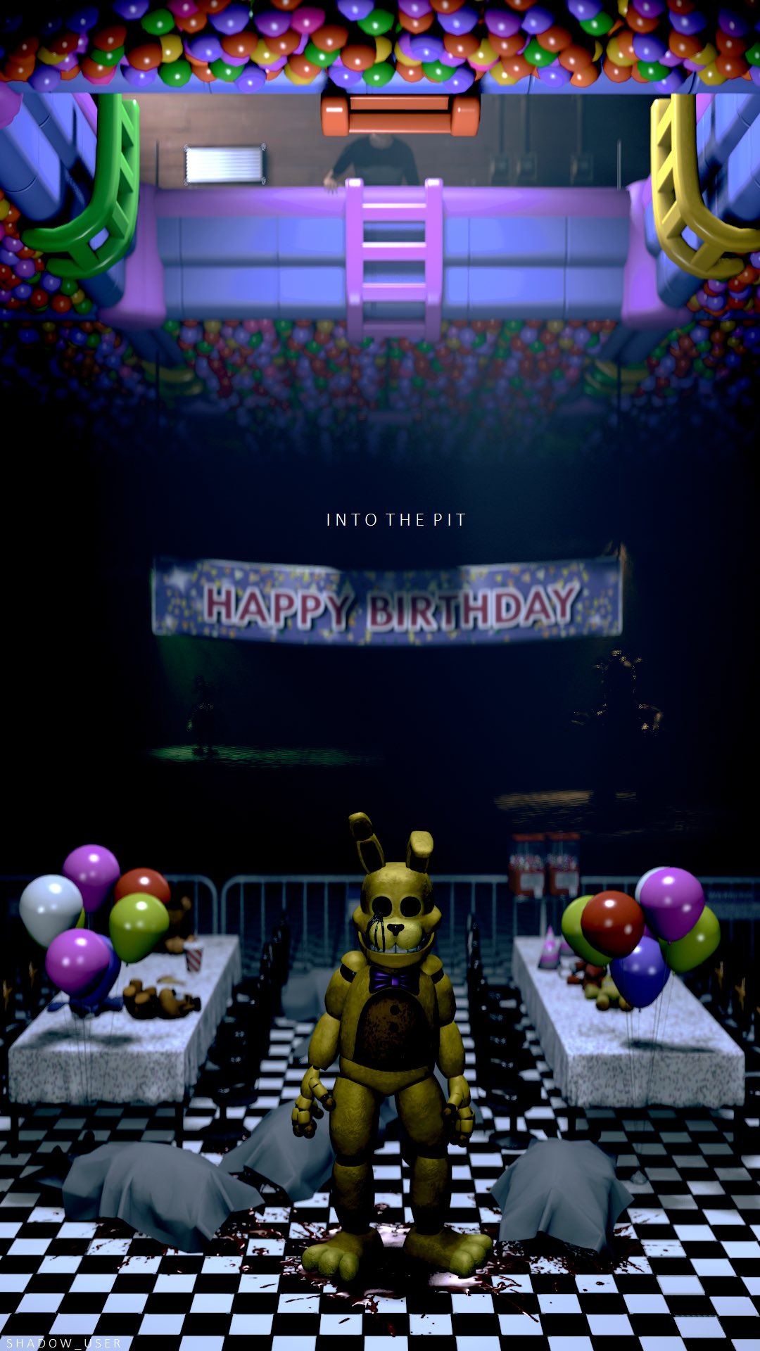 Игра into the pit фнаф