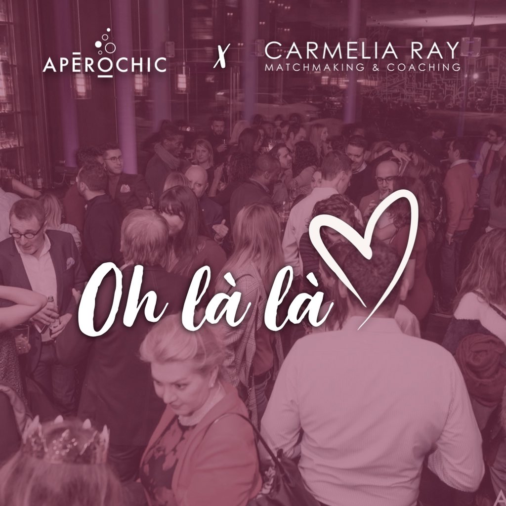 AperoChic (@aperochicto) on Twitter photo Oh là là 👀 💕
Feb 26 - Bar Lala, Leña Restaurante
Are your ready for a night full of surprises? There will be many activities to participate in - only if you wish - and learn the best dating, relationship and communication tips from our special guest <a href="/CarmeliaRay/">Carmelia Ray</a> Link in bio Oh là là 👀 💕
Feb 26 - Bar Lala, Leña Restaurante
Are your ready for a night full of surprises? There will be many activities to participate in - only if you wish - and learn the best dating, relationship and communication tips from our special guest <a href="/CarmeliaRay/">Carmelia Ray</a> Link in bio