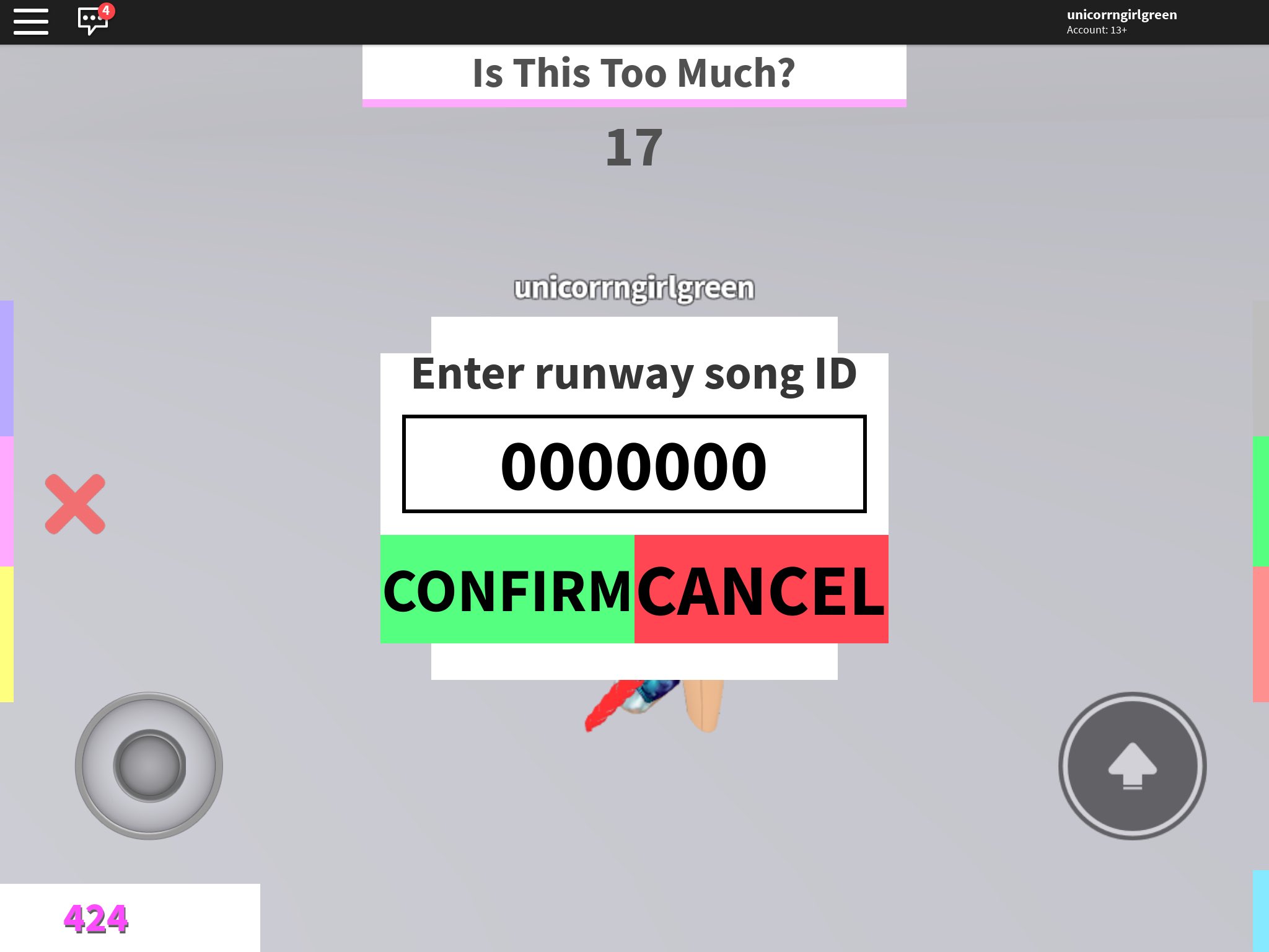 Tairis Rodriguez On Twitter Hii Roblox Peeps Hoping 1 Of U Can Point Me In The Right Direction There S A Persistant Pop Up On My Kids Ipad When She Plays I Am Not Sure - runway song codes for roblox fashion famous