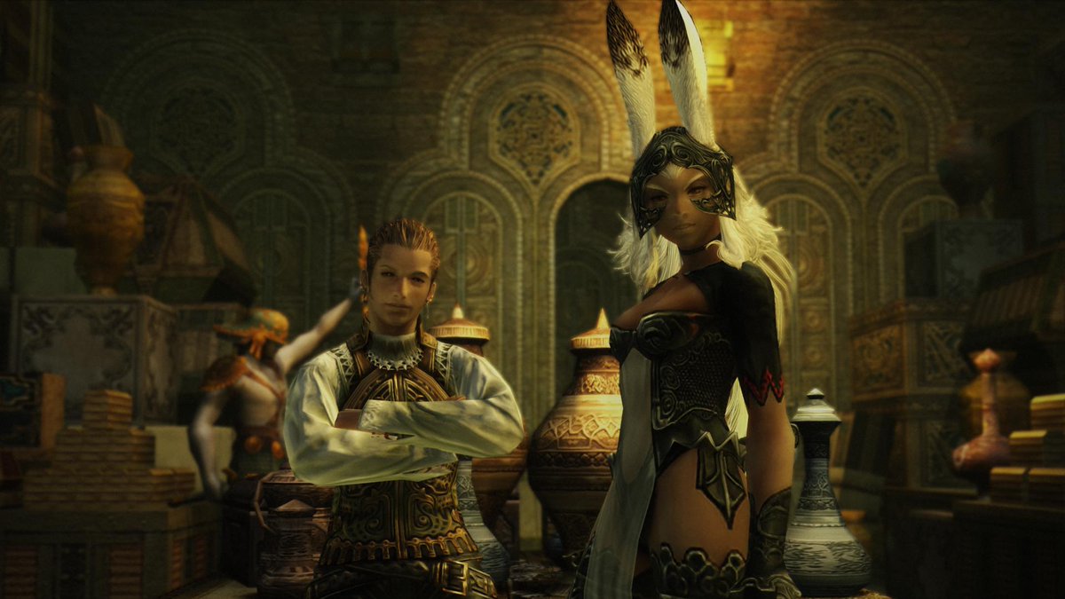 Also the Vagrant Story team went on to work on Final Fantasy XII and it is also A Look. There is so much from Vagrant Story that found its way there. If Vagrant Story is PS1's technical achievement, FFXII is the same for the PS2 