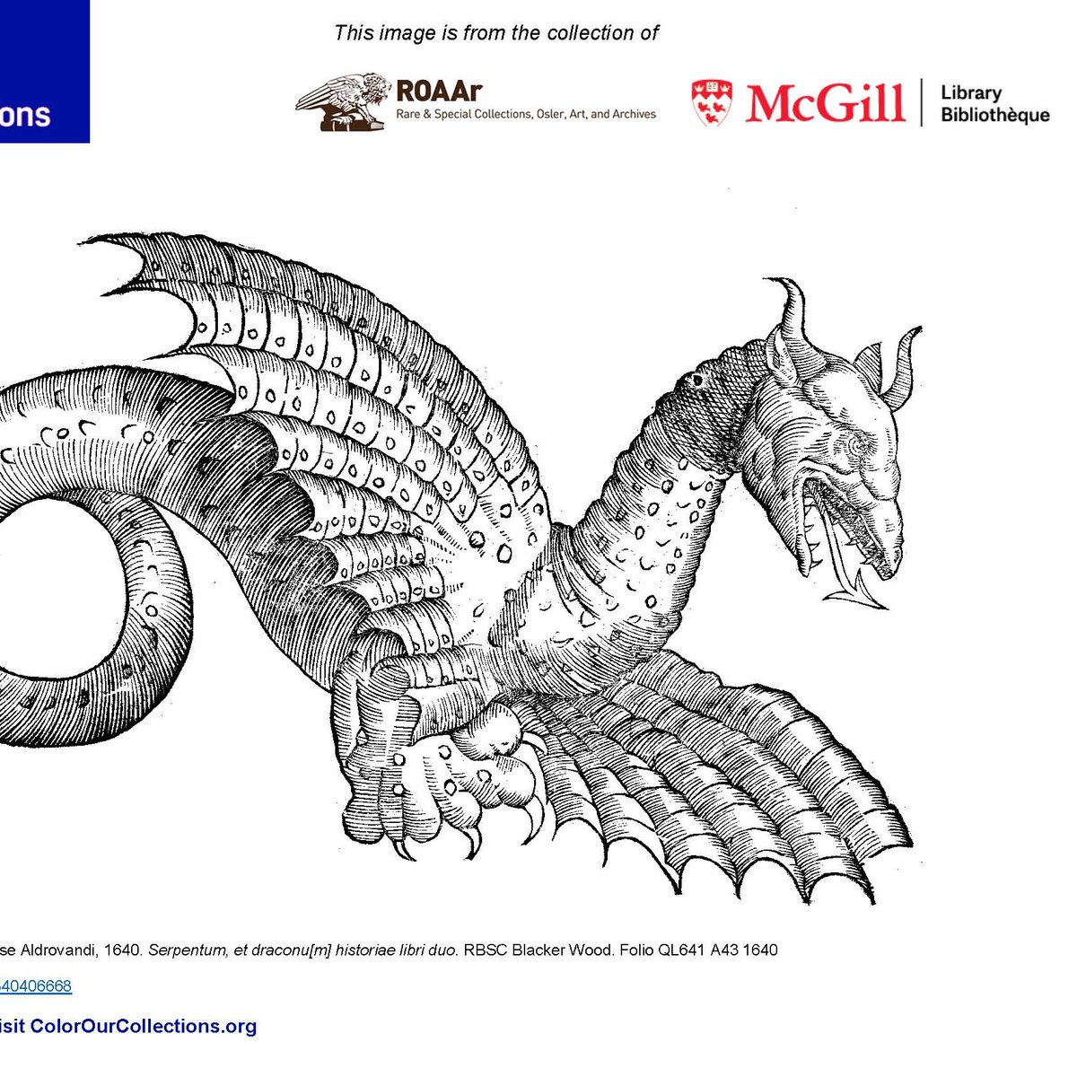 McGillLib's tweet image. #ColorOurCollections is back! #McGill alongside hundreds of libraries, museums &amp;amp; cultural institutions has turned our collections into colouring sheets. Colour, tag &amp;amp; share your #ColorOurCollections #McGillRarebooks #OslerLibrary creations. Download here mcgill.ca/x/Zre