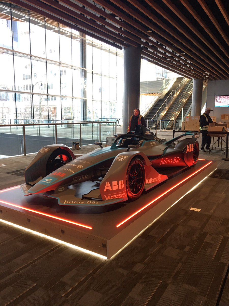 As a #formulae fan, I was very excited to find this beauty at the entrance of the Vancouver #Globe2020