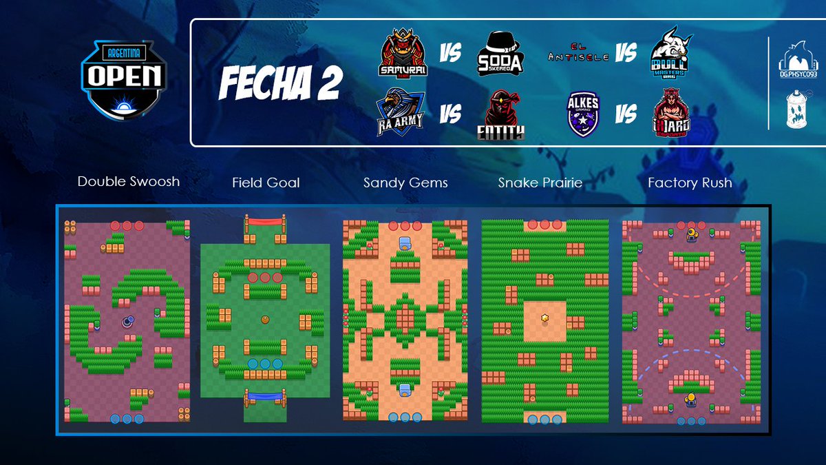 SEGUNDA FECHA 

7:40pm🇦🇷
@Samurai_ARG vs @SodaSkereo

8:30pm🇦🇷
<a href="/AlkesGaming/">Alkes Gaming</a> VS @Hard_EsportsGG 

🔴 EN VIVO 👇🏼
💻 @CecyLizardQueen 
🔗 twitch.tv/theelizardqueen