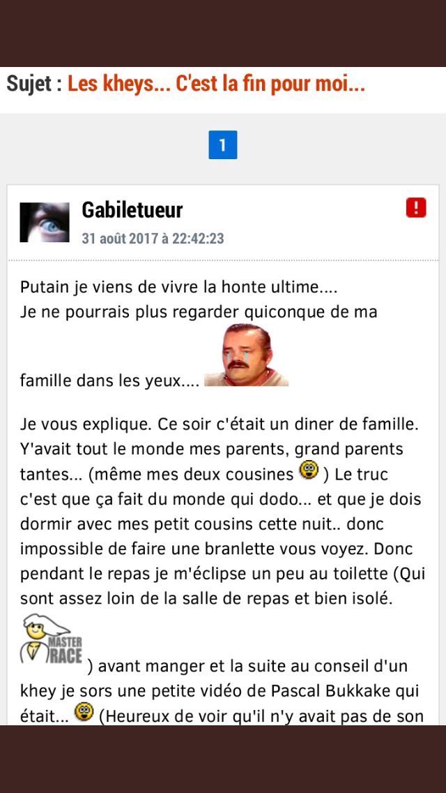 TopDesTwittos's tweet photo. Pendant ce temps sur le JVC en 2017 https://t.co/INlPHhvyEQ