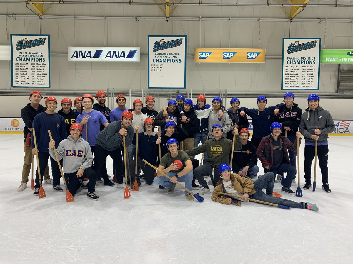 ΣΑΕ made history in this semesters broom ball when we ended the night with NO injuries! We’d like to thank everyone who came out to our rush events the past couple of weeks and we can’t wait to see what the rest of the Spring 2020 semester has in store for us! ΦΑ