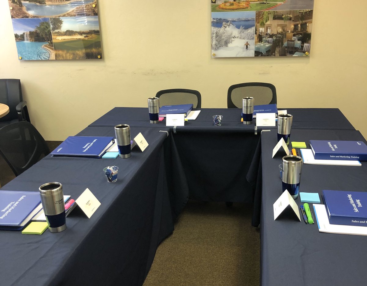 All set and #DiamondReady for Marketing Manager Leadership Training #DRLeadershipMatters #LifeAtDiamond #RTD2020 Looking forward to an amazing week! @diamondresorts #LeadershipDrivesPerformance