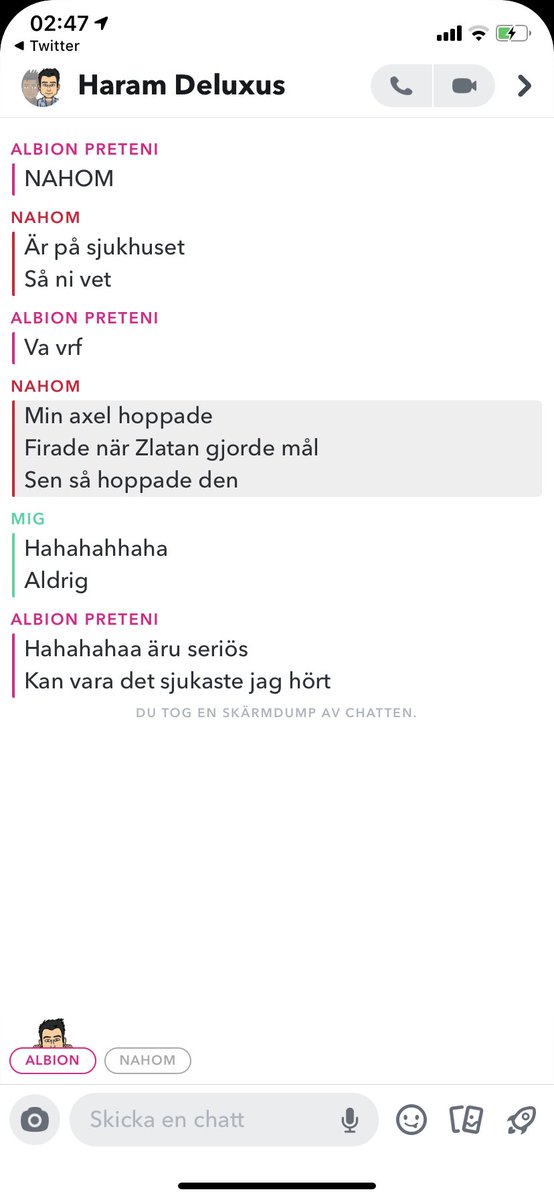 Darius_Oraham's tweet photo. Hahahahahahahahaha och ändå förlora dem.. https://t.co/CDT1BpnKm3