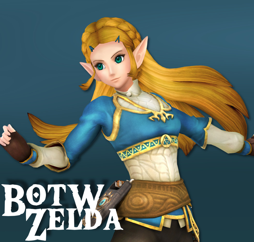 GameBanana on Twitter "BotW Zelda for SuperSmashBrosUltimate by Hakirya https//t.co