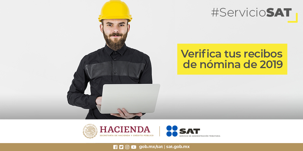 #ServicioSAT 📱Recuerda verificar en tu Visor de nómina que los recibos 2019 estén emitidos correctamente; si notas algún error, solicita que lo corrijan lo más pronto posible ✅http://bit.ly/visnotra