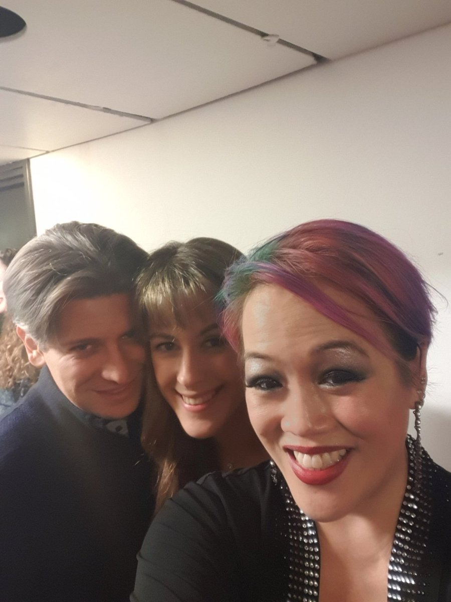 So lovely to see @francescadego and #danielerustioni at tonight's @londonsymphony @NosedaG concert!   A rare night off for both of them!