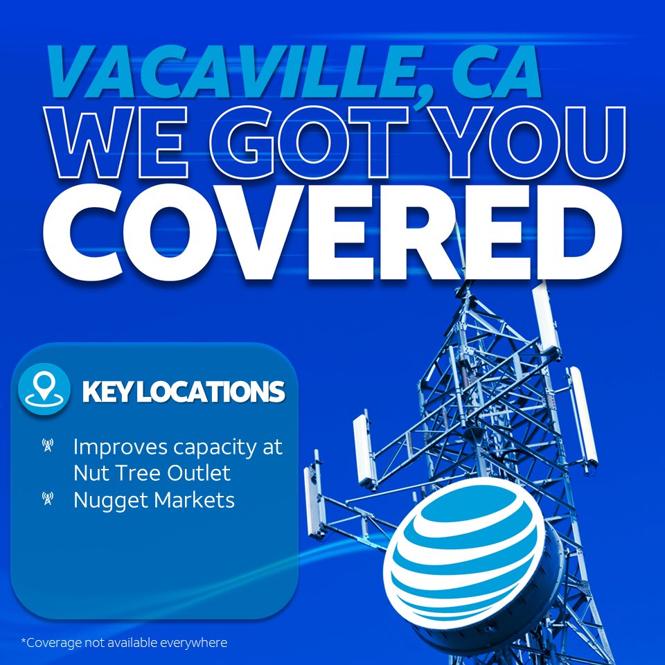 NCAnnihilate's tweet photo. Greater Bay Area - we’ve got you COVERED! Stay connected with increased capacity and expanded coverage in San Francisco, Danville, and Vacaville! Visit a store today to learn more about the network near you! #asiteisborn #gowest #GoNCA #attemployee https://t.co/JunqNR21LC