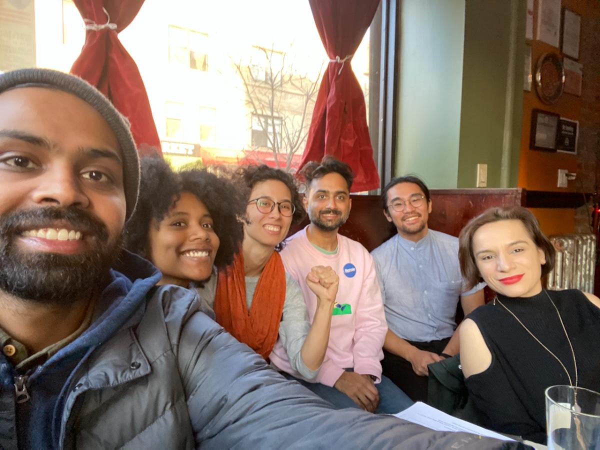 SayaSigns's tweet photo. Brooklyn mapping party! Here we go NY πͺπ½ #OrganizeWithBernie #APIAforBernie https://t.co/zGuGgwkUat