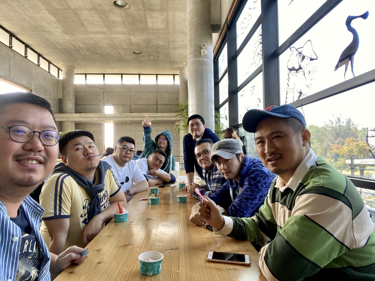 謝謝一起到台南的朋友，難忘的週末