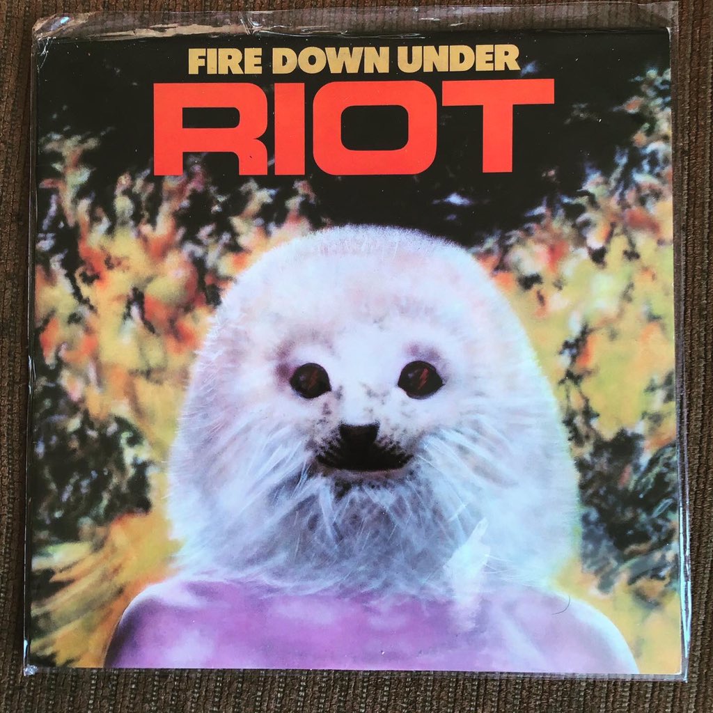 #OnThisDay February 9, 1981 RIOT released their third studio album #FireDownUnder which charted at #49 on the billboardcharts and it would be the last with original vocalist Guy Speranza. #metal #heavymetal… instagram.com/p/B8WnjOfh1mu/…