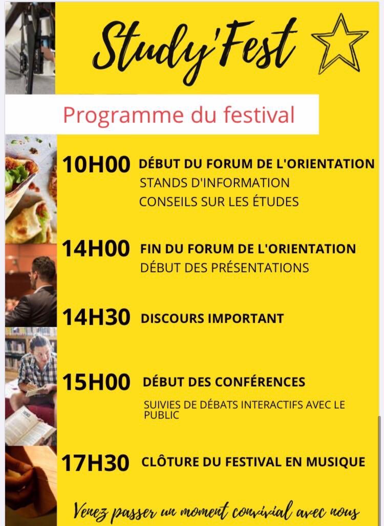 Gold_Digger_01's tweet photo. 1er Festival Régional de l’Education à Orléans dimanche 16 février prochain! Au programme : étudiants et professionnels à l’écoute, conférences passionnantes et festivités ! #StudyFest #education https://t.co/EdigTWDQm2