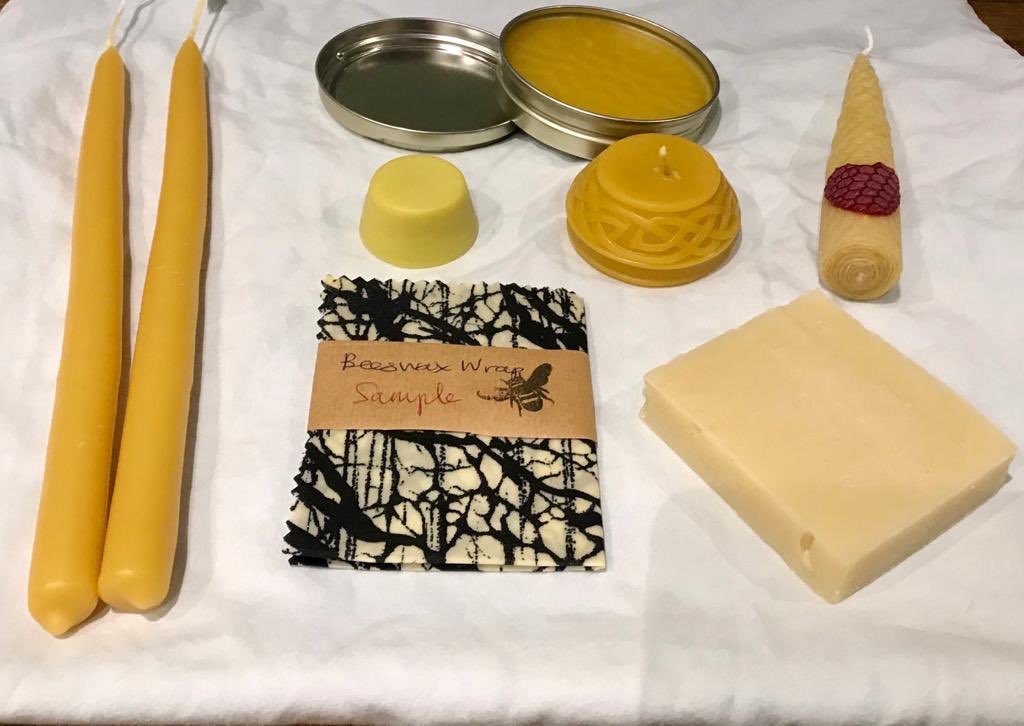 A very productive day turned beeswax into products at our Wax Workshop yesterday!