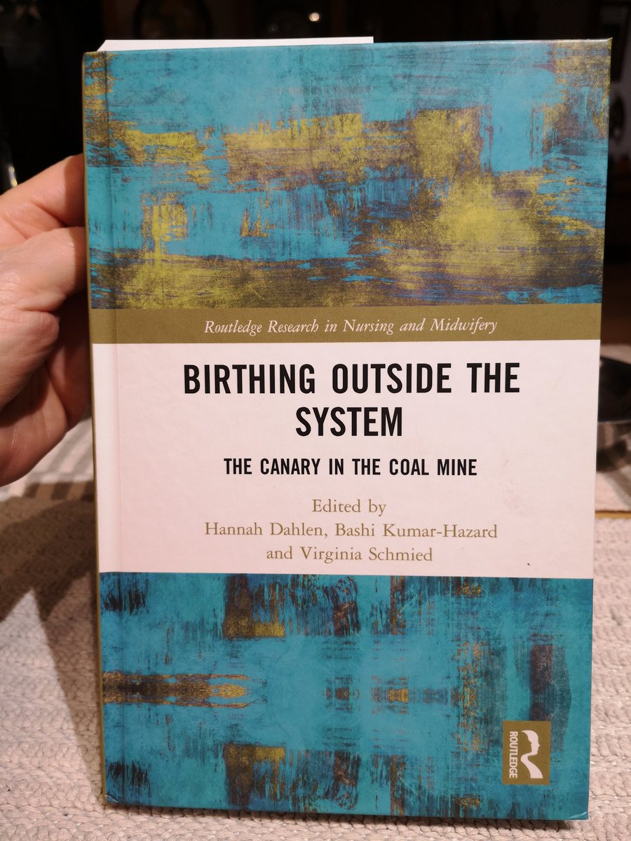 It arrived yesterday, hot off the presses! Already immersed 😍 @hannahdahlen #midwifery #obstetricviolence