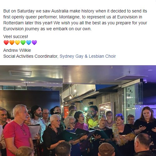 Congratulations <a href="/actualmontaigne/">Montaigne</a> on your #AusDecides win! And thanks to everyone who came to our #Eurovision fundraiser. We raised $4,020, which is fantastic! If you couldn't make it you can still support us by entering our online raffle: raffletix.com.au/?ref=m6t8e