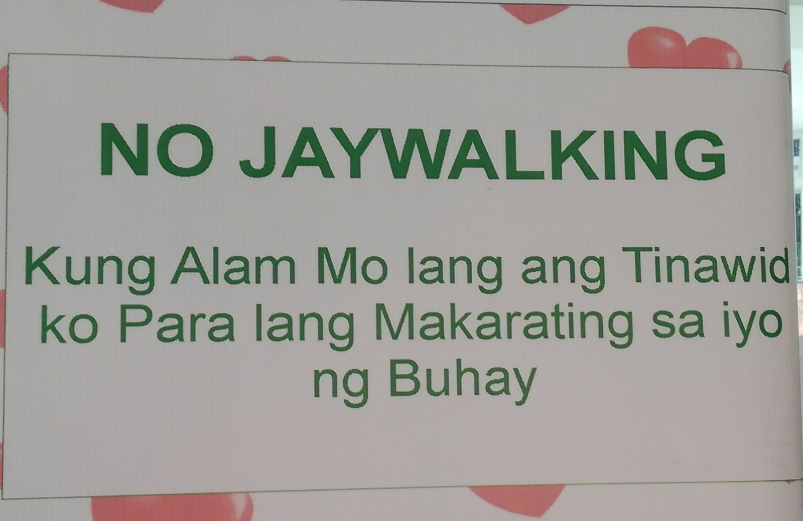 Philippine News Agency on Twitter "These 'hugot' signs printed in