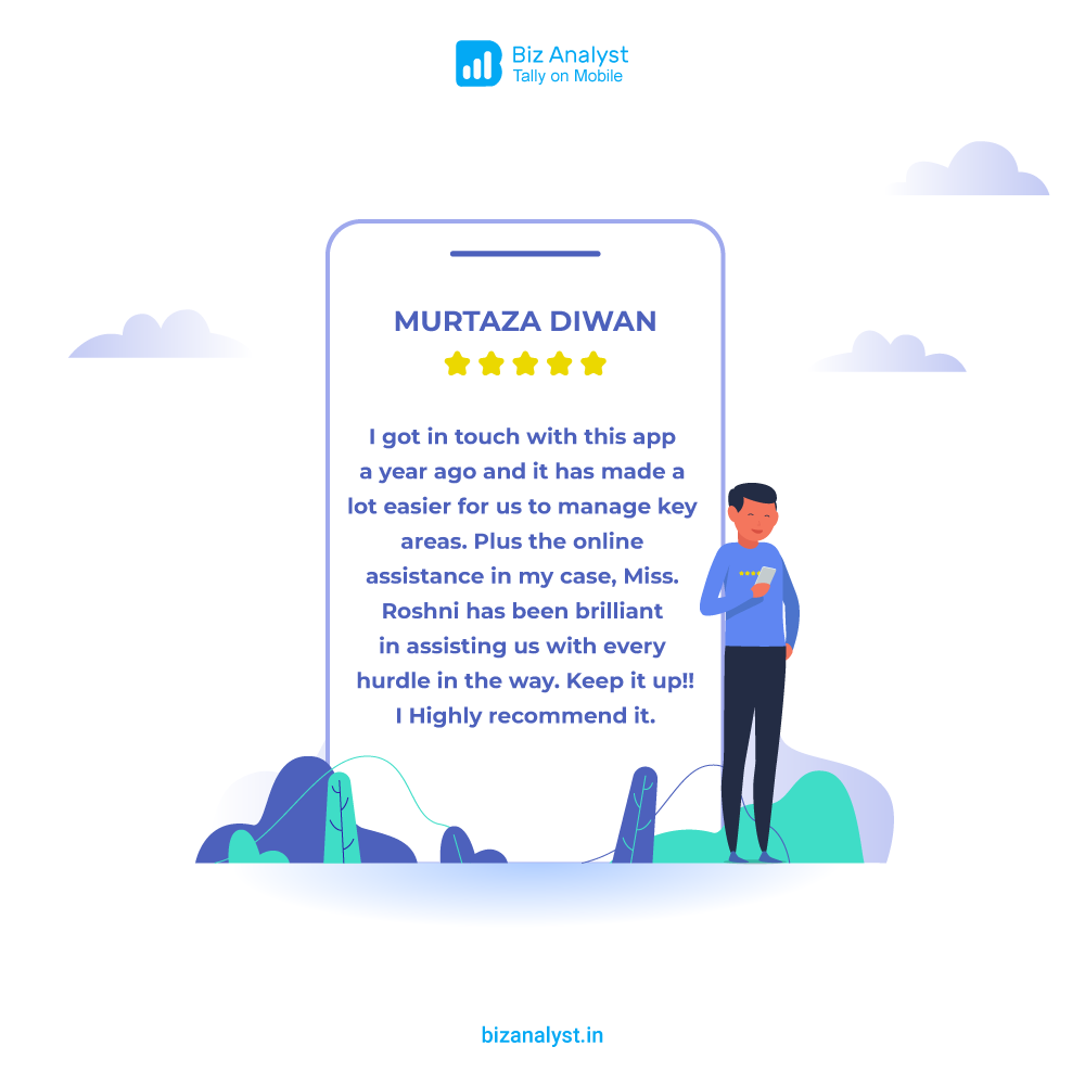 Looking for a reason to use Biz Analyst? Here is one.
.
.
#HappyCustomers #HappyWe #Clients #ClientsBeLike #ClientSpotlight #clientsatisfaction #clientsfirst #clientsuccessstory #clientsspeak #clientsloveit #BizAnalyst #TallyOnMobile #Tally #TallyData #MondayMotivation