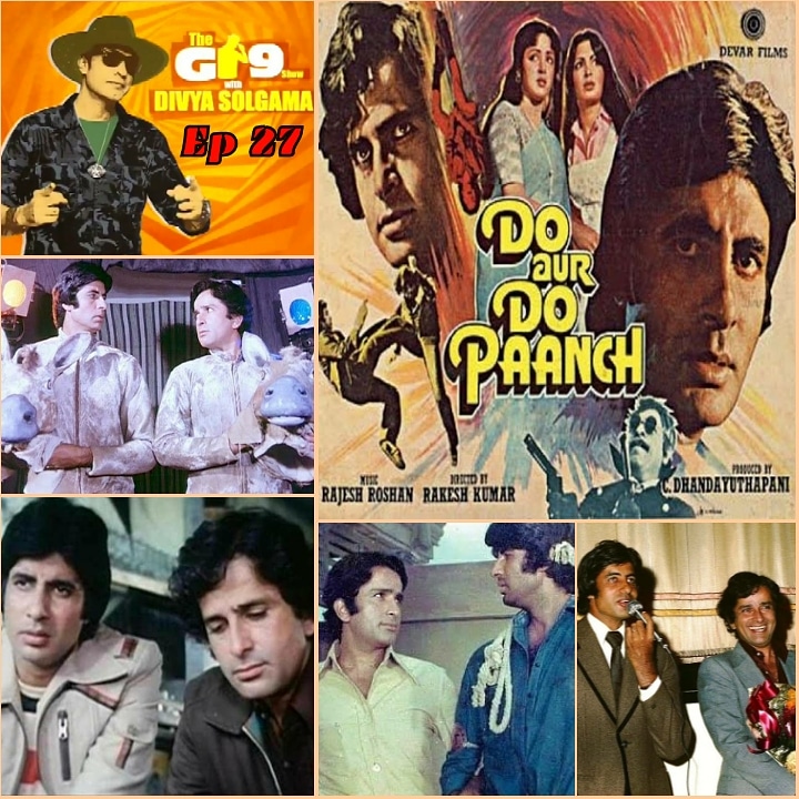 #TheG9Show with 
RJ #G9 #DivyaSolgama
 
Ep 27- #DoAurDoPanch /
#ShashiKapoor - #AmitabhBachchan Jodi Special

2pm on @RadioNashaIndia (Mum 91.9FM /Del 107.2FM) & #RadioOne (Kol 94.3FM)

'Yeh Akha Bollywood manta hai, #G9 sab jaanta hai..'

#ShashiTaab #Deewar #NamakHalaal #Shaan