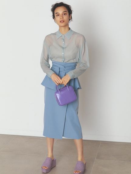 HeartySelect's tweet image. SNIDELスナイデル★春人気アイテム追加★
明日まで【2点以上のご購入で10%OFF&amp;amp;15倍PT】
さらに★3000PTまで利用可能

リボンディテールポンチスカート　13,200円
hearty-select.com/?pid=147429732
大きなリボンを前結びしたスカート

#スナイデル　#snide