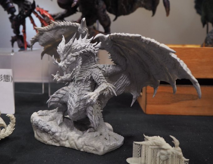モンスターハンター アルバトリオン フィギュア ガレージキット アルバ