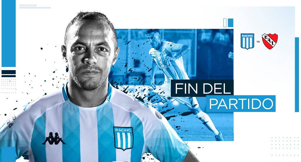 🎓💪 ¡¡¡¡¡GANOOOO RACING!!!!!

Con dos jugadores menos, La Academia ganó 1-0 con gol de <a href="/CHELODIAZ_21/">Marcelo Diaz</a> y se quedó con el Clásico de Avellaneda💙🤪

#EsHoyRacing
#RacingPositivo