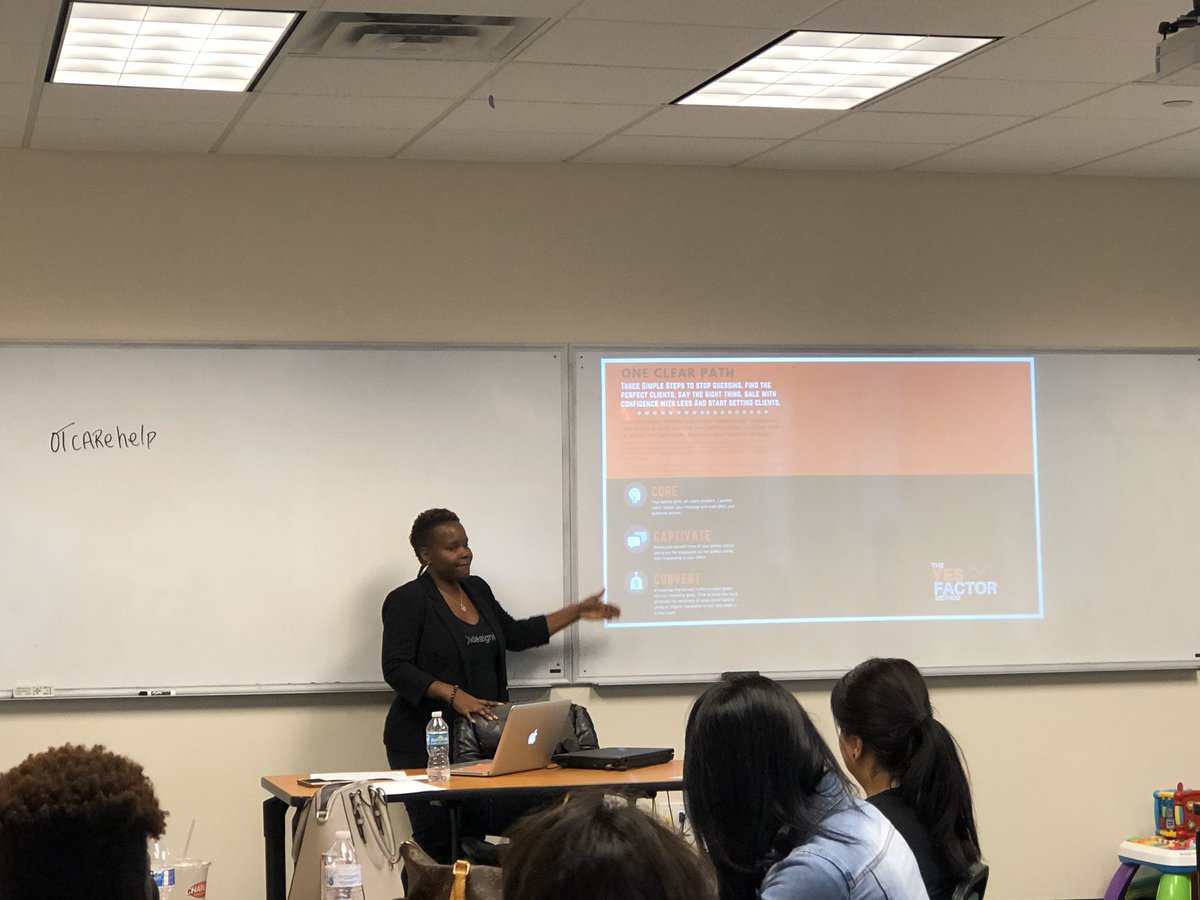 otceucourses's tweet photo. When #OccupationalTherapy professionals pack a room to learn about #marketing and growing a business. The hunger to innovate and advance the profession is the topic of discuss. #cashbased #otceucourse https://t.co/d6dE61wkQh
