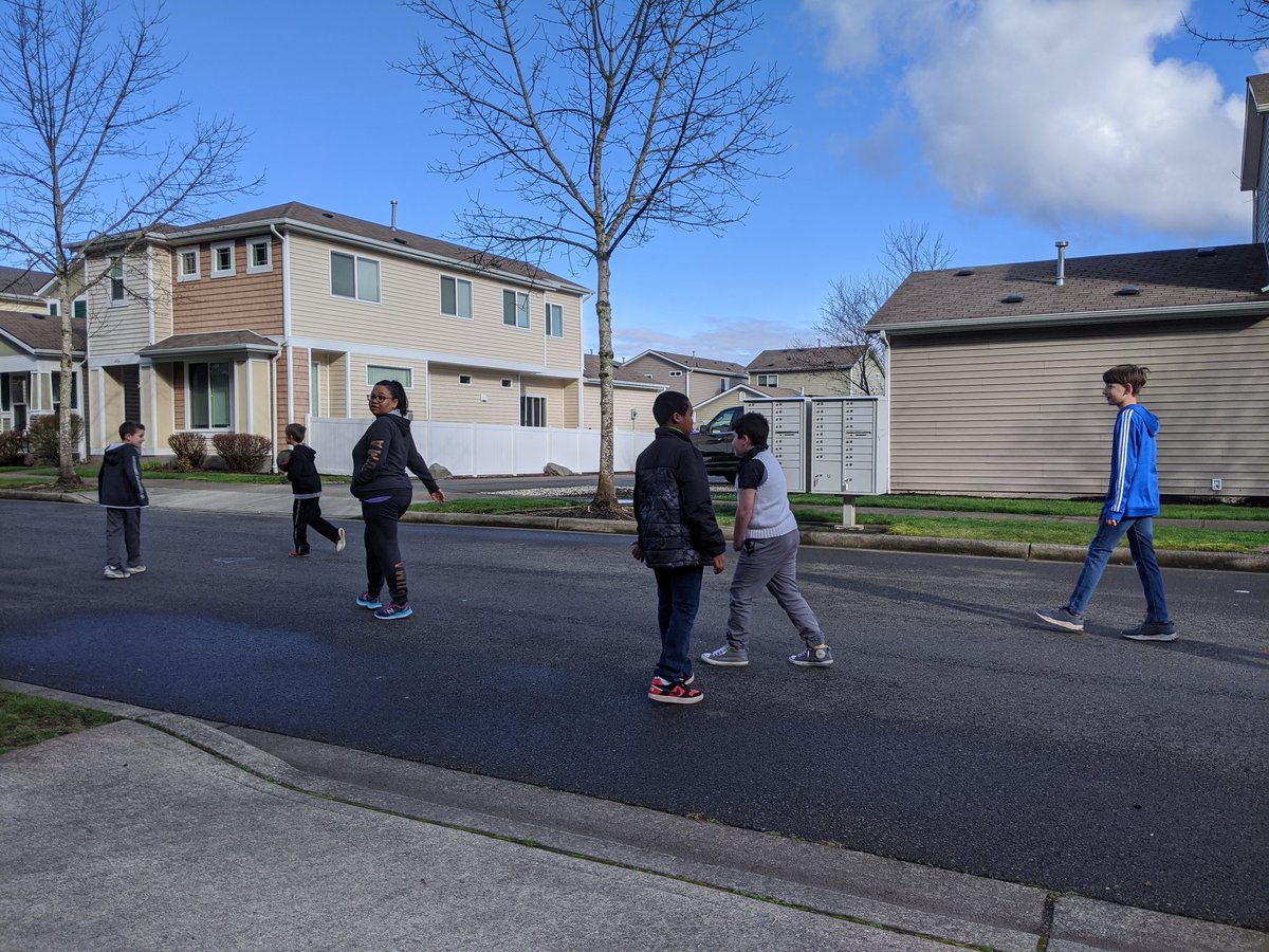 SQLFutbol's tweet image. Kickball on a sunny, but still cold day. More kids should do this!