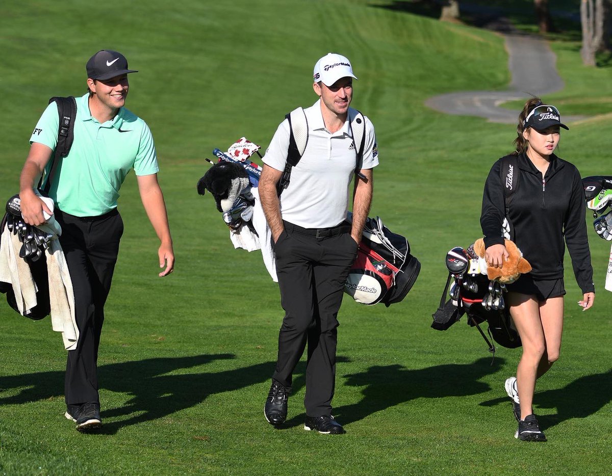 UFVCascades's tweet image. We’re over the moon for #friendoftheprogram Nick Taylor, who picked up his second career @PGATOUR win today at the @attproam! 

Congrats, Nick! 💚