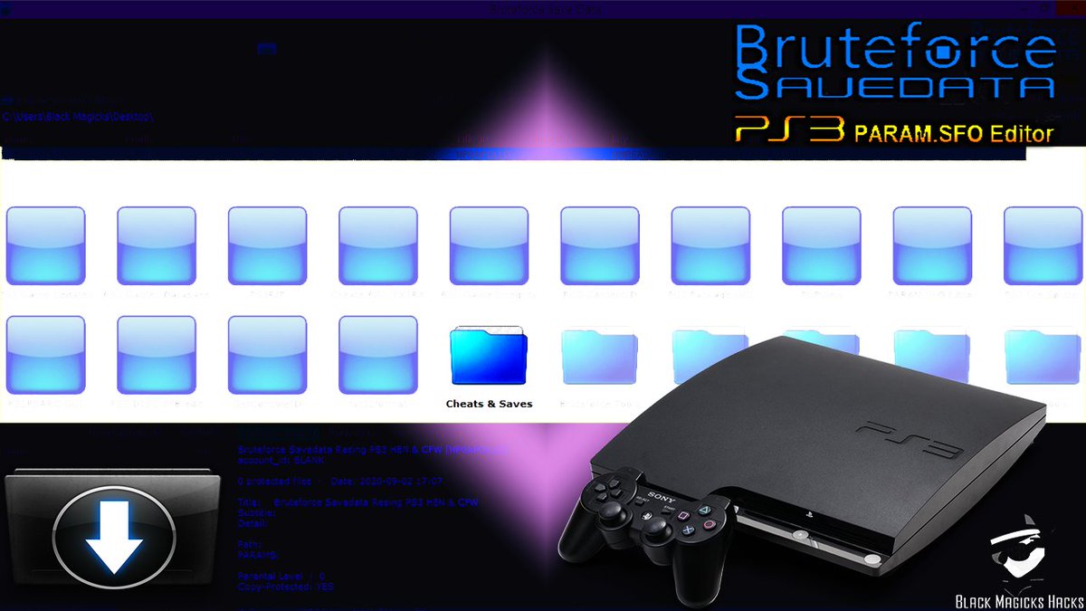 ps3 bruteforce savedata hacks