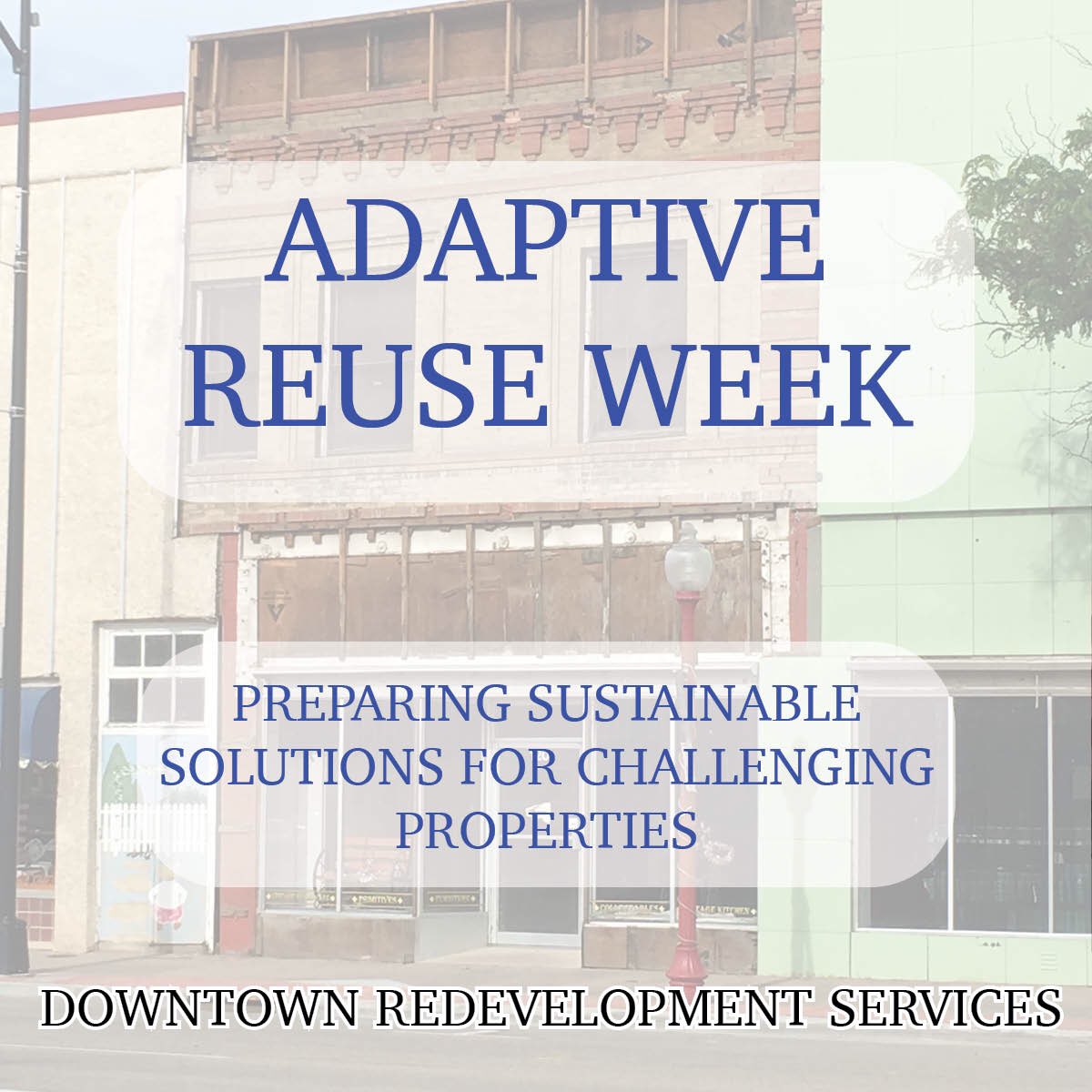 dtredevelopment's tweet image. This week we will be providing some tips for adaptive reuse of challenging buildings within a downtown or commercial core. Follow us to understand how each community can encourage LOCAL developers to reuse Main Street buildings. 
#adaptivereuse 
#Catalystprojects