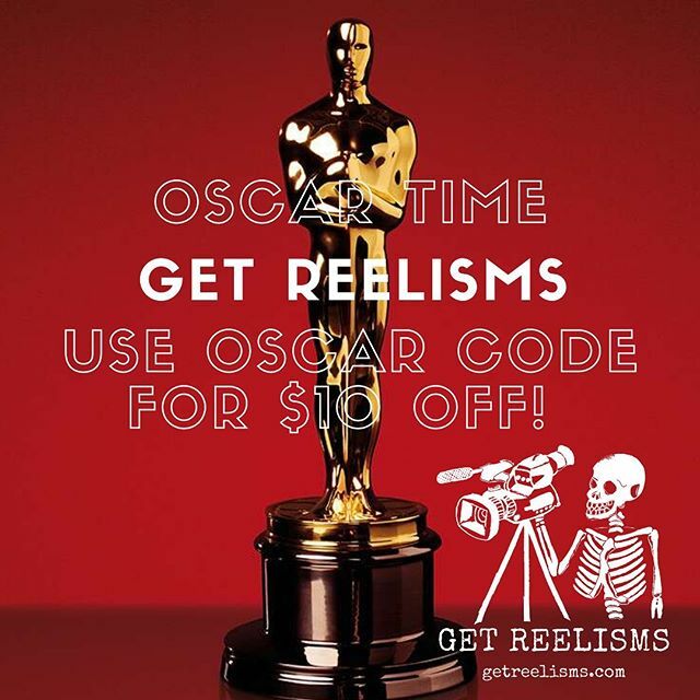 GetReelisms's tweet photo. It’s #oscars2020 time! Want to know more about #filmmaking #setlife? For the next week, if you use OSCARS for promo code, you’ll get $10 off at https://t.co/5q2V45MU7A https://t.co/CLlhq5uOW7 https://t.co/KOh0tIGW4k