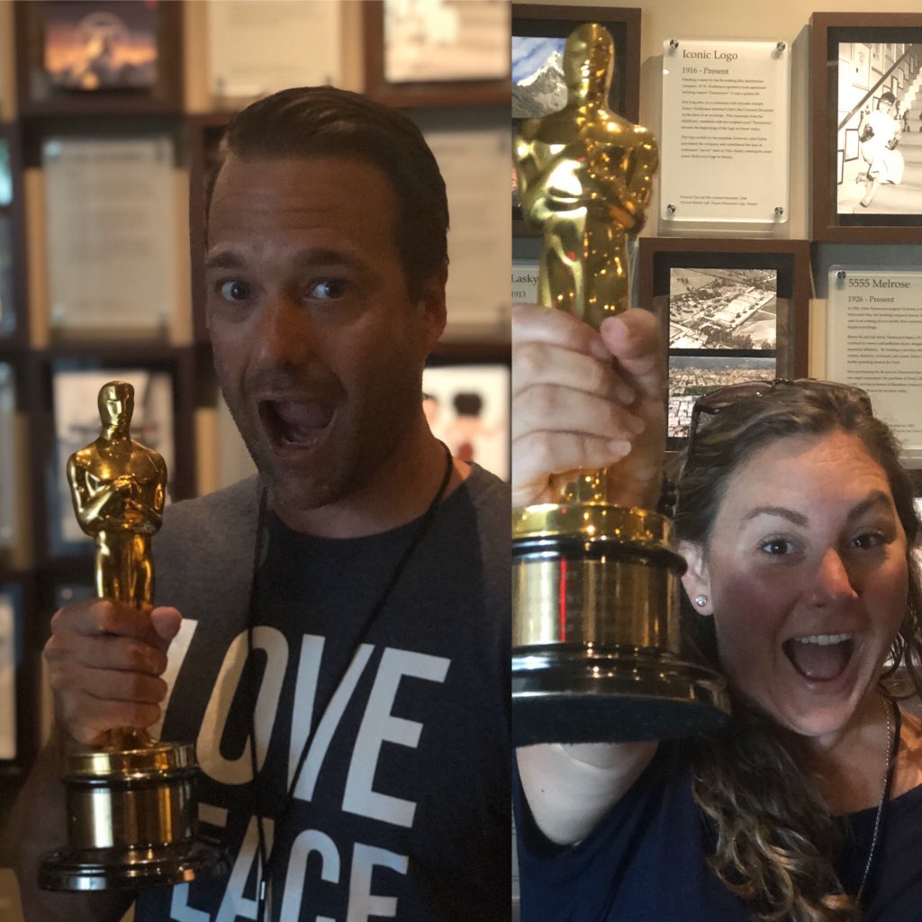 That day we held #Oscars - 12 pounds of awesomeness!