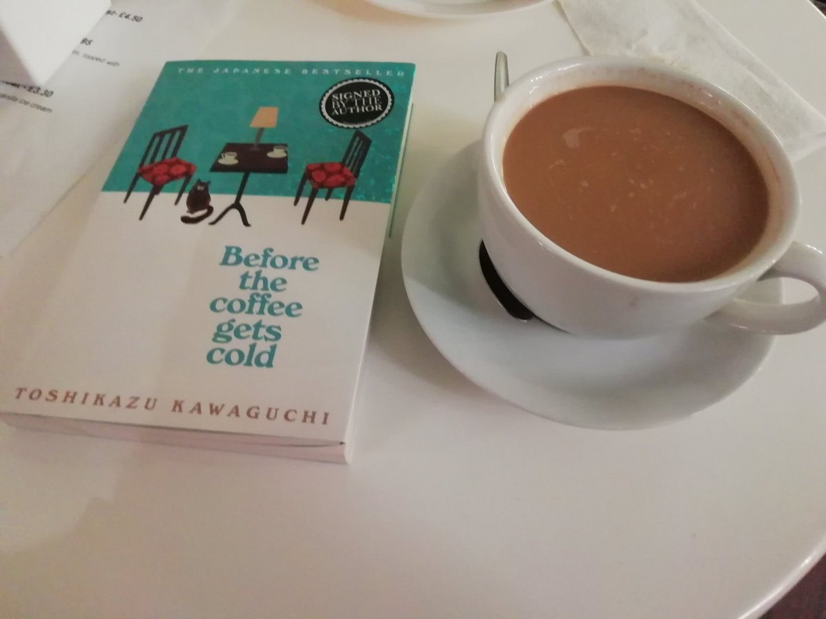 I stayed up late tonight finishing book 12, Before the Coffee Gets Cold by Toshikazu Kawaguchi. It's a really nice, short and emotional novel about a coffee shop where people can relive an old conversation and correct a regret about something they did or didn't say. Really good.
